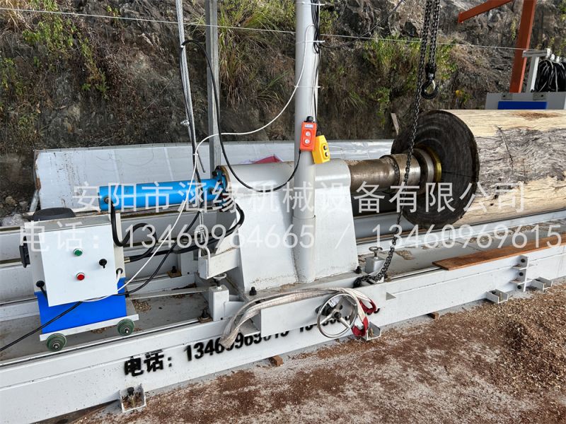 重型數控六刀圓木車床