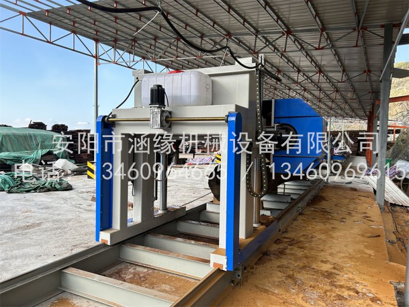 重型數控六刀圓木車床