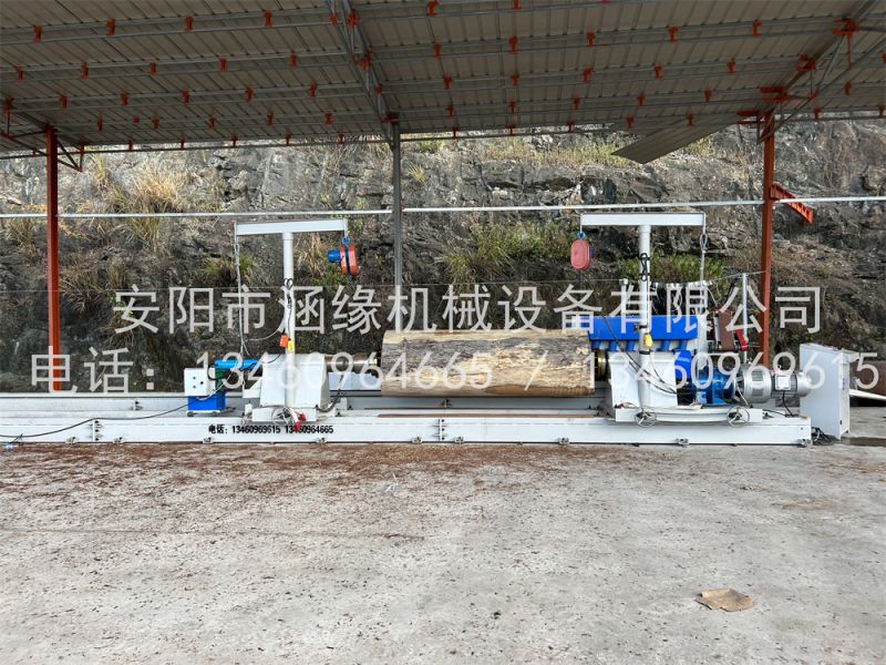 重型數控六刀圓木車床